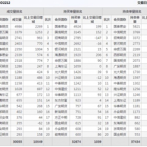 2022年10月28日滬深300股指期權(quán)12月份合約（IO2212）持倉一覽表